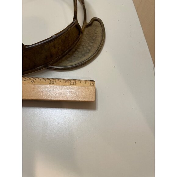 Large Sea Turtle Hammered Copper Metal Stand Decor - Picture 4 of 8